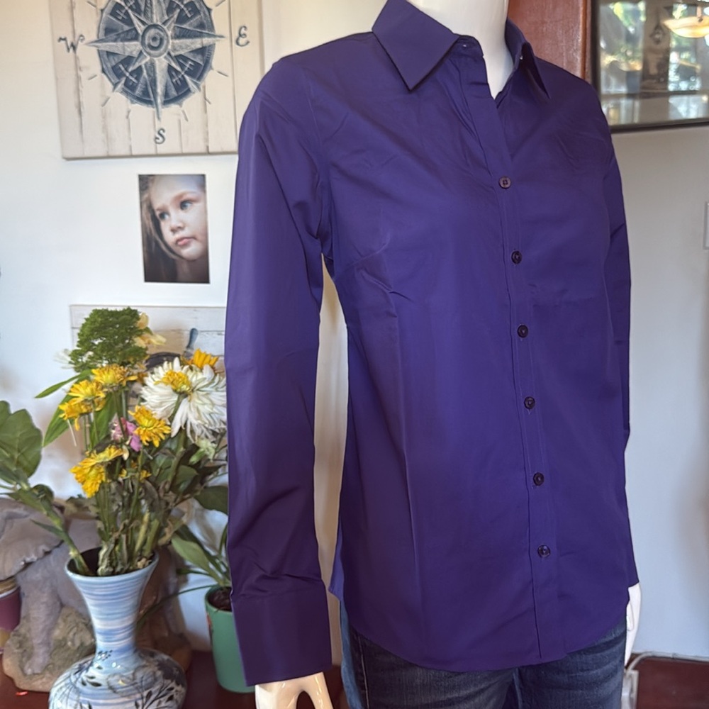 NWT northern reflections size small Purple Dress Shirt